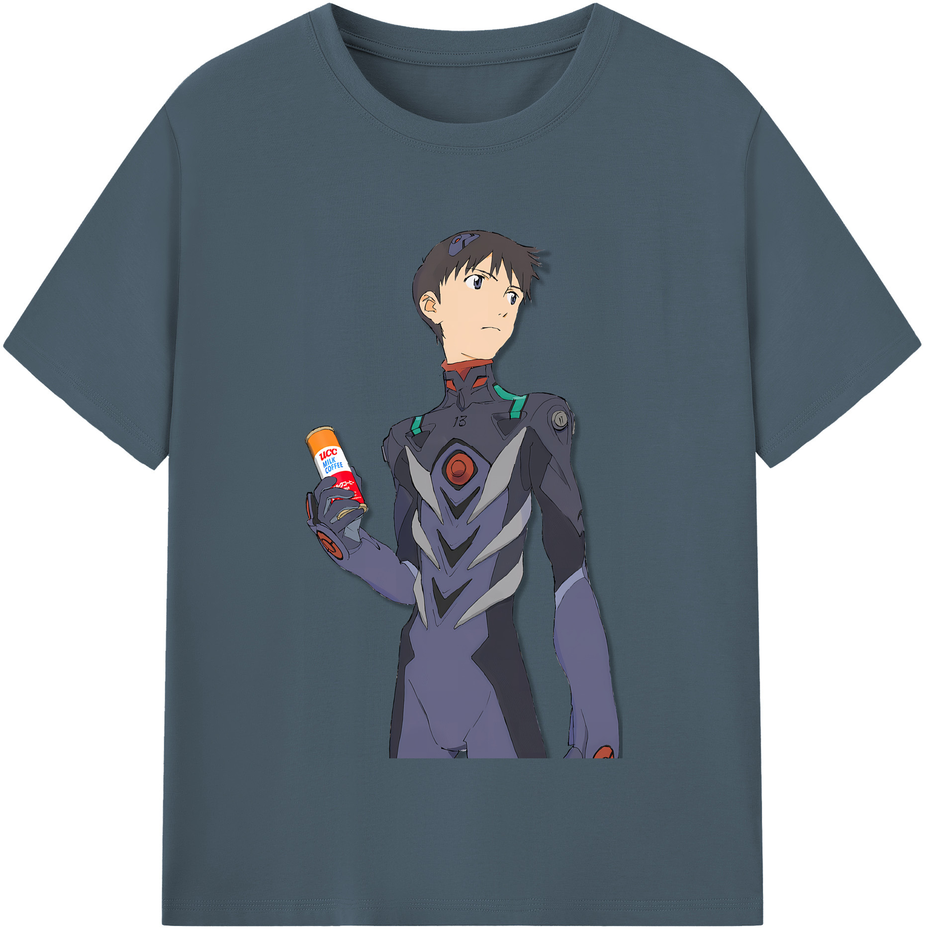 （画像用） EVA 新世紀エヴァンゲリオン 綿100％半袖Tシャツ（フロントプリント）